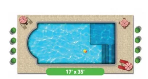 CONCRETE / VINYL LINER SUNDECK SPECIAL