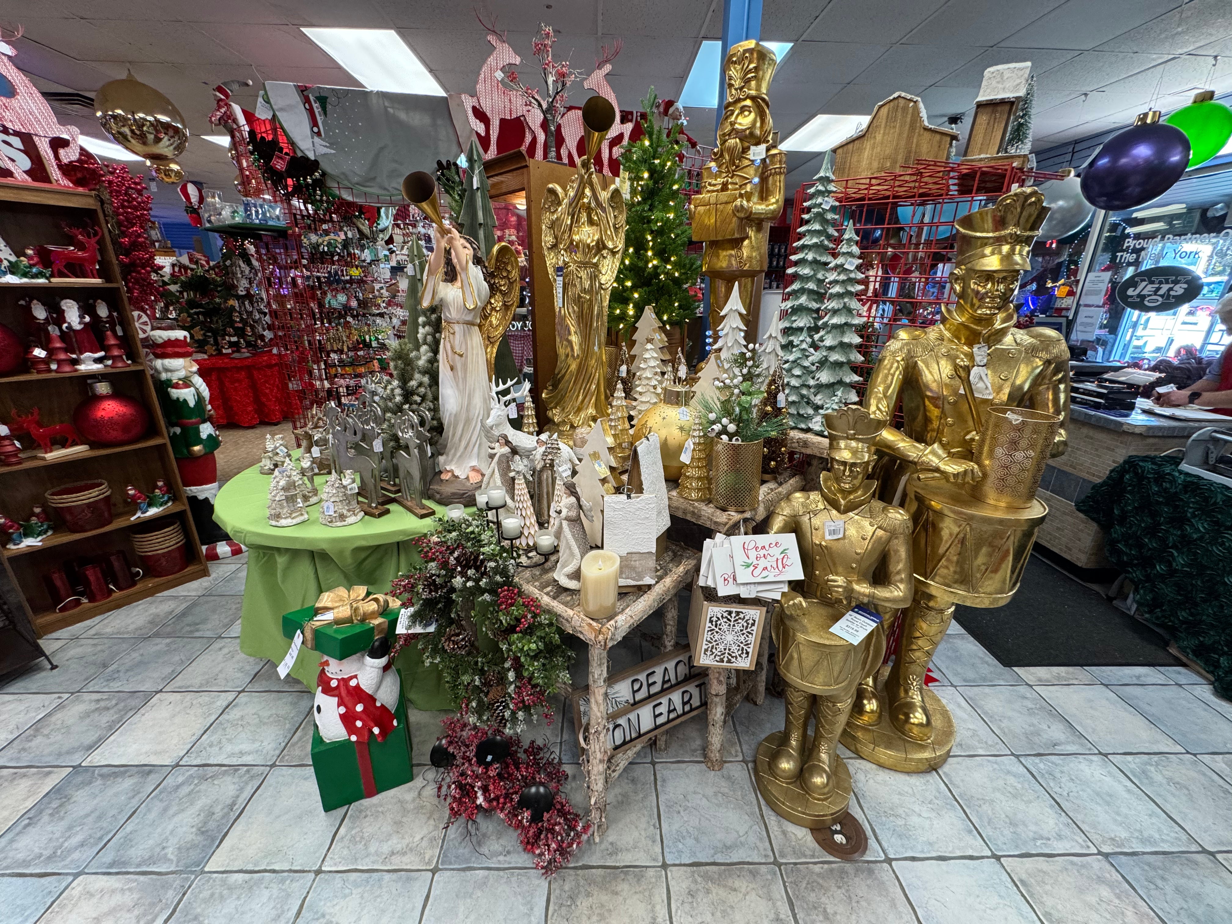 Christmas store display