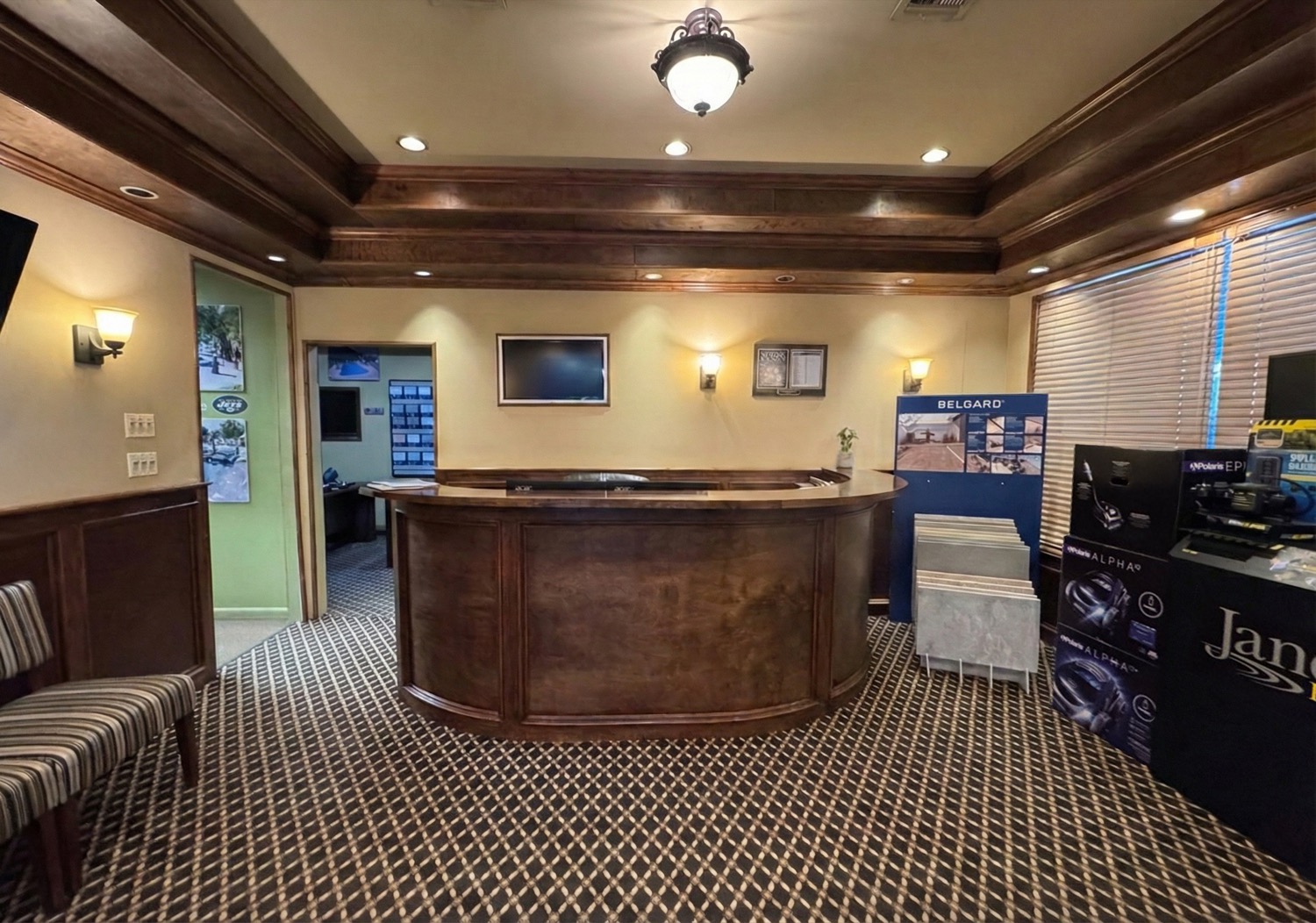 Showroom entrance